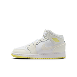 Nike Air Jordan 1 Mid GS Sail Light Laser Orange