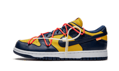 Off-White x Nike Dunk Low University Gold 