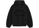 Fear of God Essentials S23 Hoodie Jet Black - PIKASTORE-Fear of God-pikastore.cz
