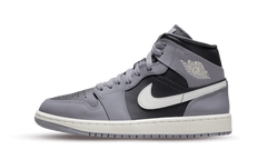 Nike Air Jordan 1 Mid Cement Grey (Women's)