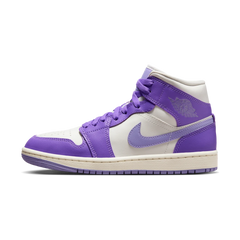 Nike Air Jordan 1 Mid Action Grape (Women's)