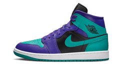 Nike Air Jordan 1 Mid Black Grape