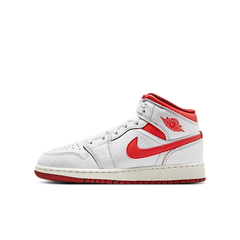 Nike Air Jordan 1 Mid SE White Dune Red