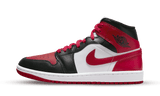 Nike Air Jordan 1 Mid Alternate Bred Toe (Women's)