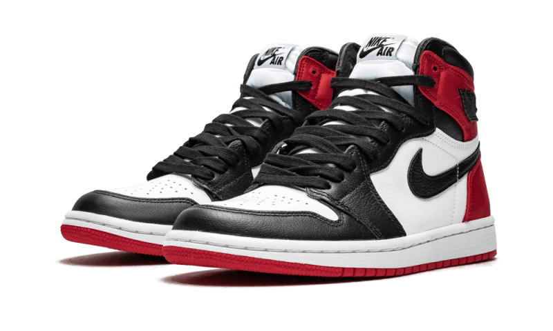 Nike Air Jordan 1 Retro High Satin Black Toe-Air Jordan-pikastore.cz