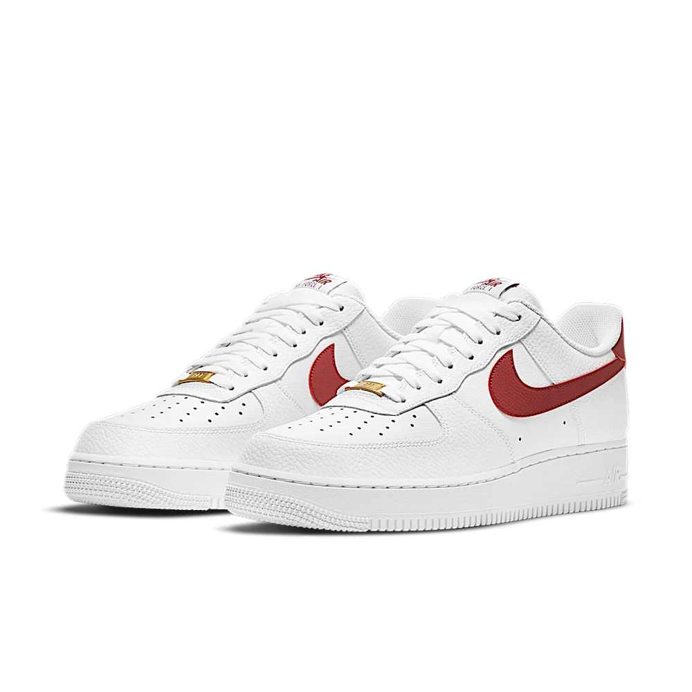 Nike Air Force 1 Low White Team Red-sneakers-Nike-pikastore.cz