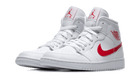 Nike Air Jordan 1 Mid White University Red-Air Jordan-pikastore.cz