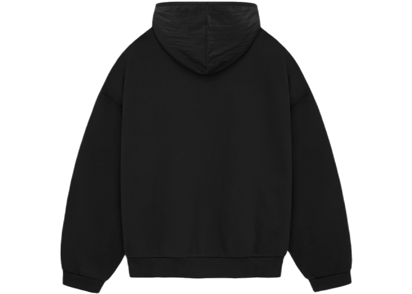 Fear of God Essentials S23 Hoodie Jet Black - PIKASTORE-Fear of God-pikastore.cz