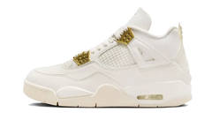 Nike Air Jordan 4 Retro Metallic Gold (Women's)
