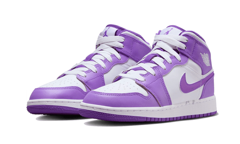 Nike Air Jordan 1 Mid Purple Venom (GS)-sneakers-Air Jordan-pikastore.cz