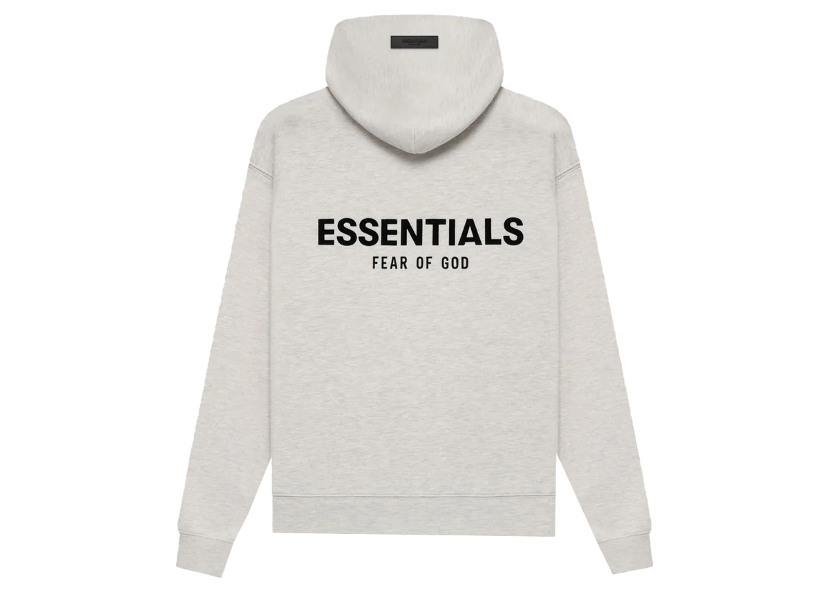 Fear of God Essentials S22 Hoodie Light Oatmeal - PIKASTORE-Fear of God-pikastore.cz