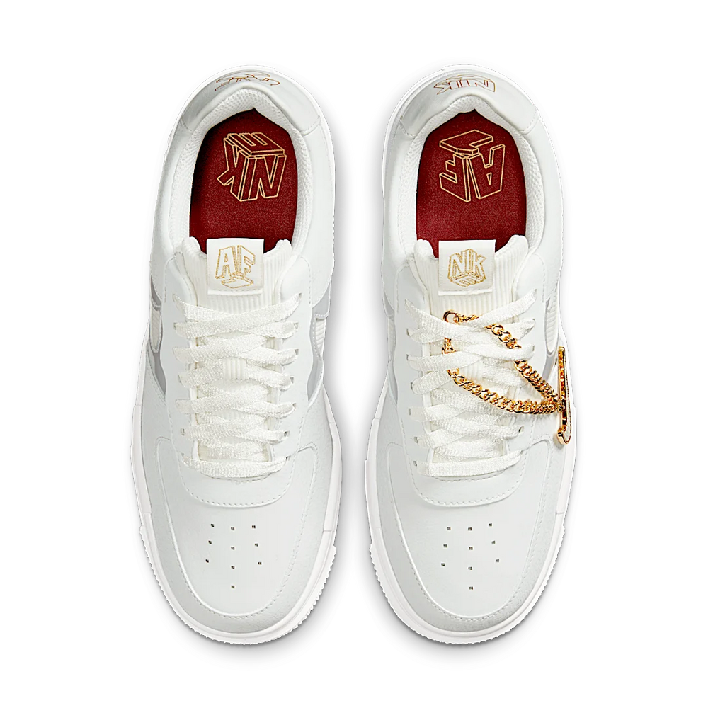 Nike Wmns Air Force 1 Pixel Grey Gold Chain-Nike-pikastore.cz