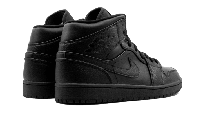 Nike Air Jordan 1 Low Tumbled Leather Black (GS)-sneakers-Air Jordan-pikastore.cz