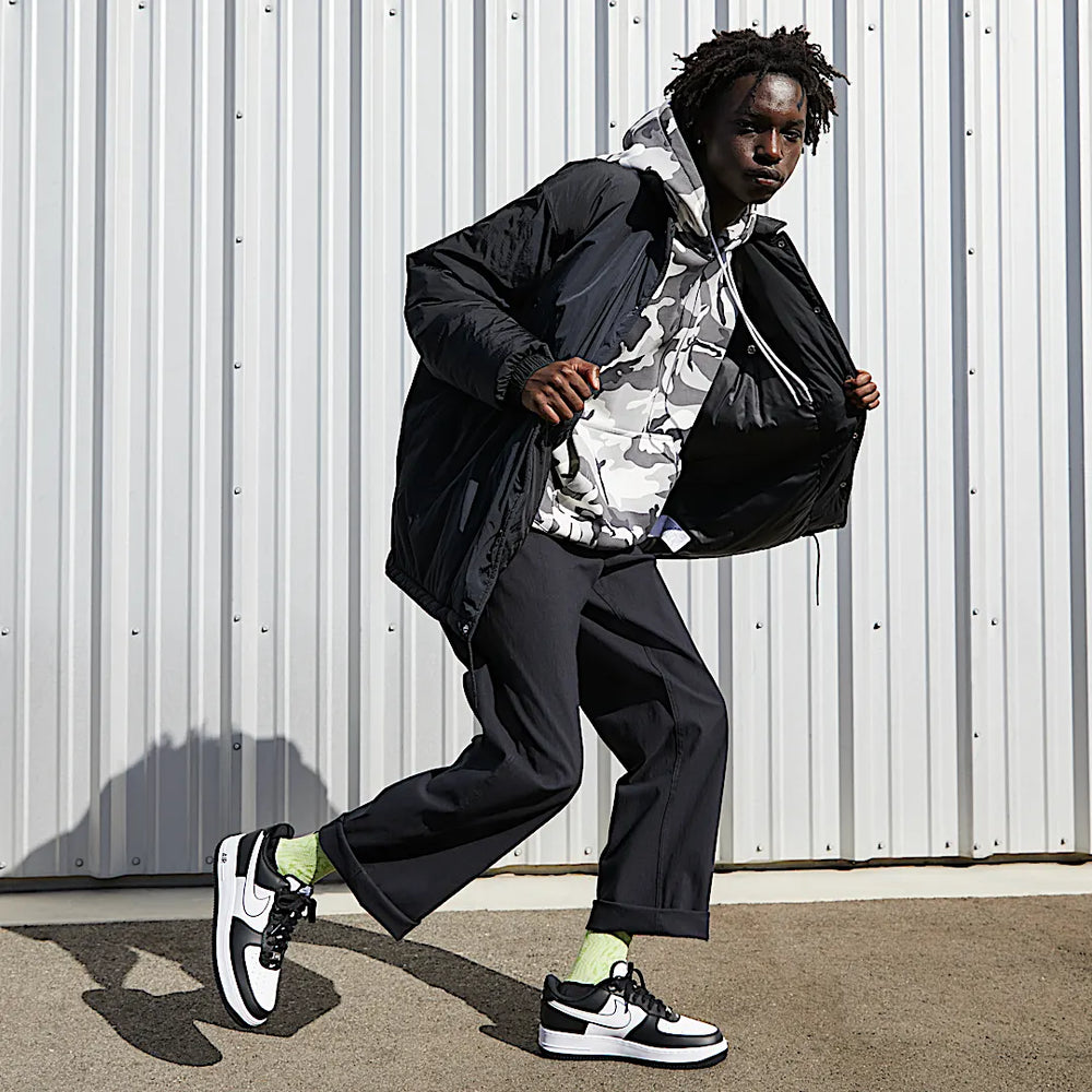 Nike Air Force 1 Low '07 White Swoosh Panda-sneakers-Nike-pikastore.cz