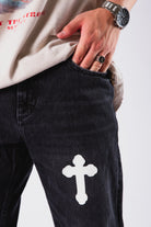 Custom Flared Cross Jeans-Kalhoty-Custompantsprg-pikastore.cz