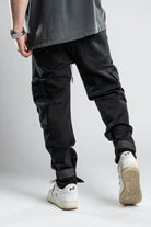 Custom Cargo Pants Black Jeans-Kalhoty-Custompantsprg-pikastore.cz