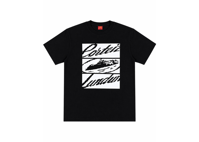 Corteiz Lundun Block Tee Black
