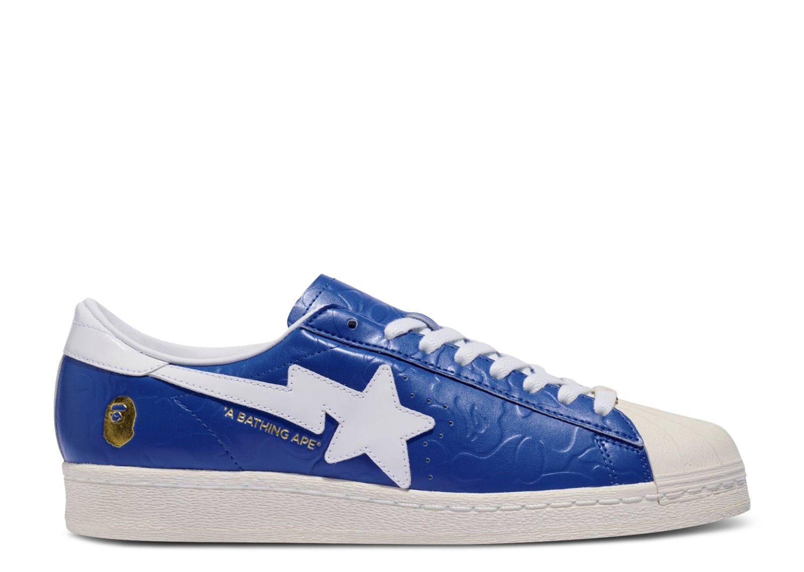 A Bathing Ape x Superstar Vintage Blue White-Adidas-pikastore.cz
