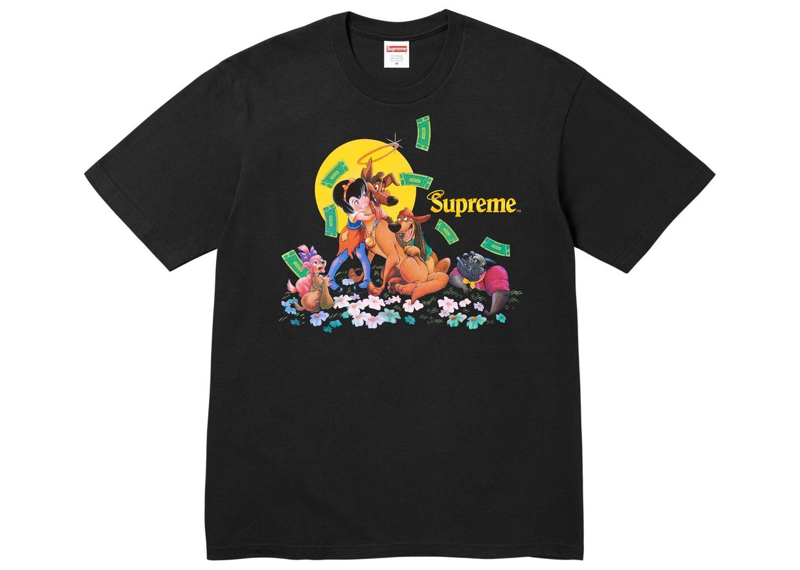 Supreme All Dogs Go To Heaven Tee Black