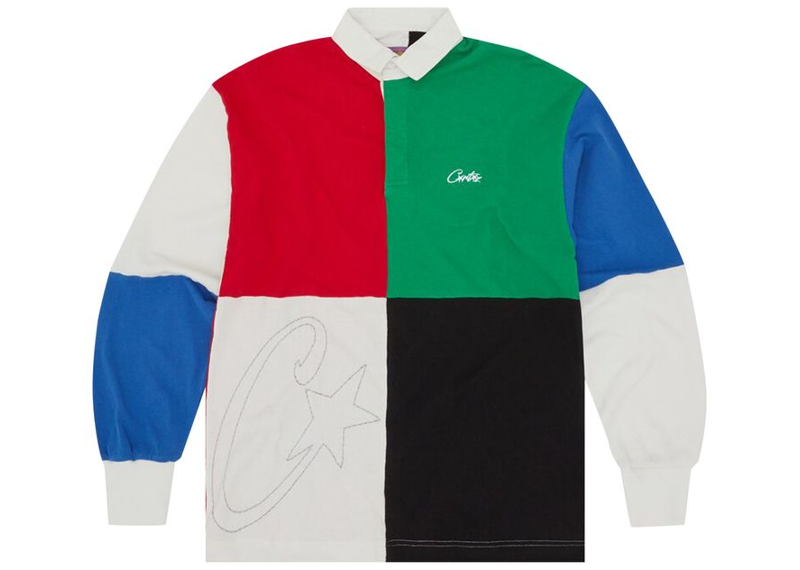 Corteiz C-Star Rugby Shirt Multi-Corteiz-pikastore.cz