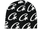 Corteiz Cstarz Monogram Beanie Black-Corteiz-pikastore.cz