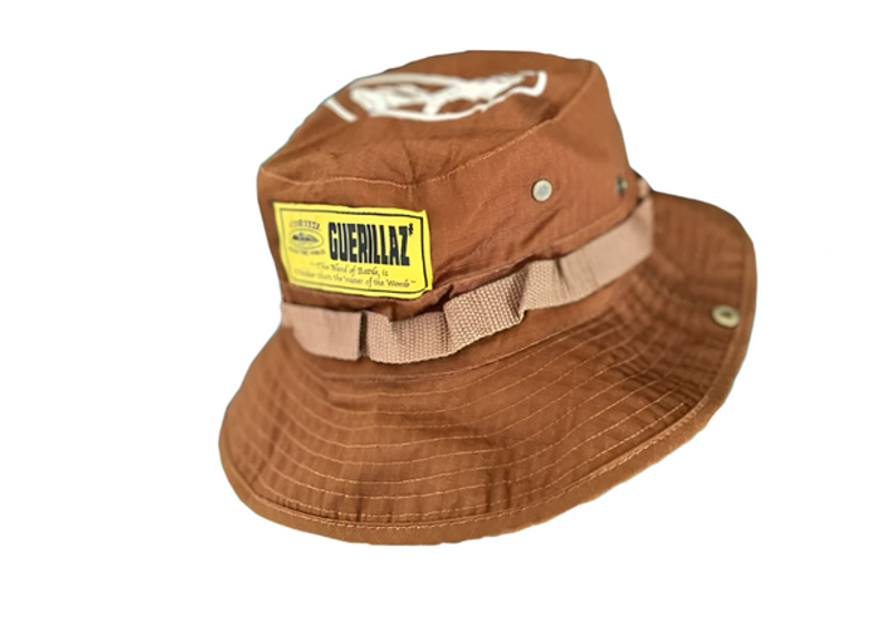 Corteiz Guerillaz Bucket Hat Brown-Corteiz-pikastore.cz