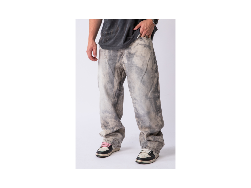 Custom Bleached Jeans