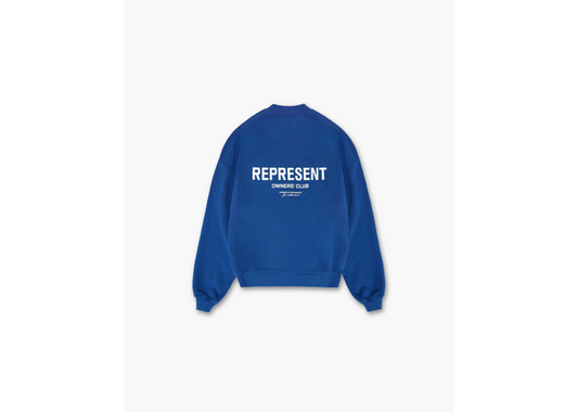 Represent Owners Club Crewneck Azure Blue