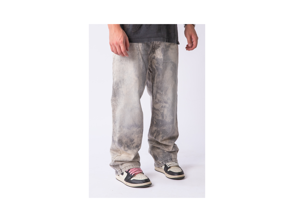 Custom Bleached Jeans