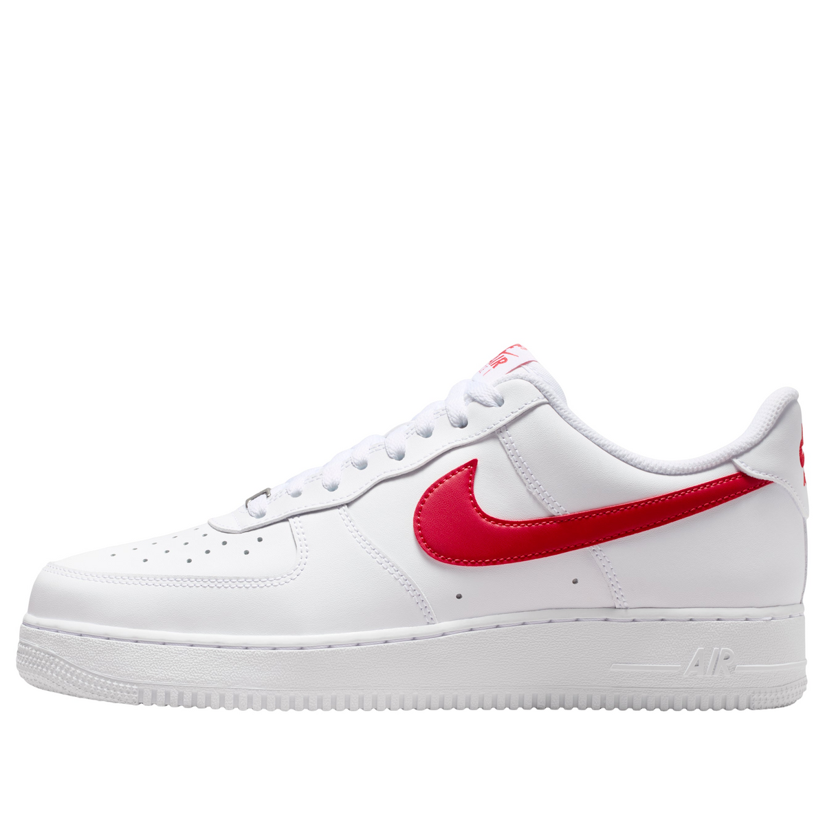 Nike Air Force 1 Low '07 White University Red (2026) – skor