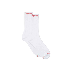 Supreme Socks White 1ks
