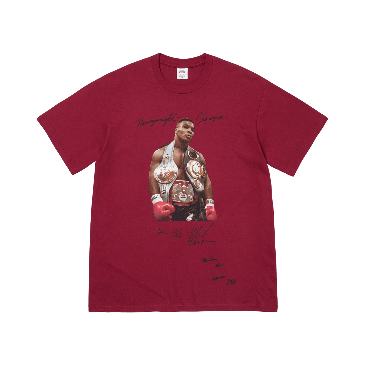 Supreme x Martine Rose Champion Tee Cardinal – majica