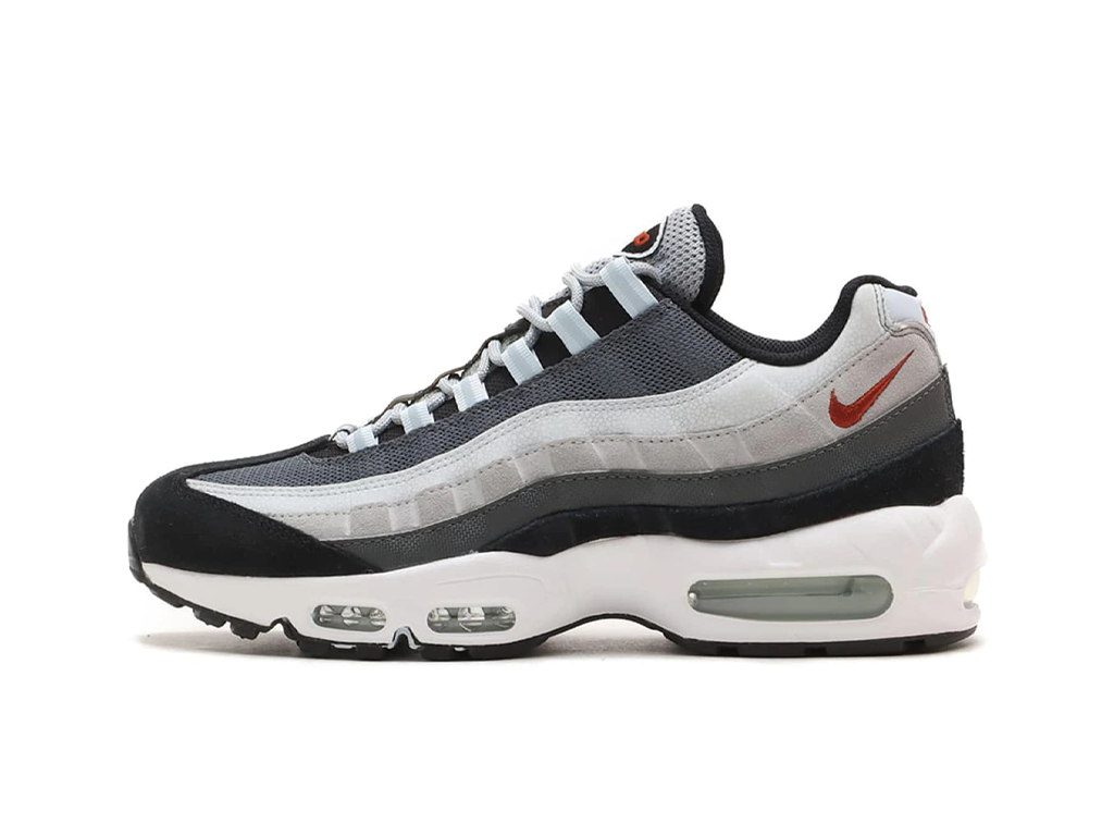 Nike Air Max 95 Wolf Gray Rugged Orange