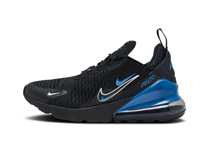 Nike Air Max 270 GS Multi-Swoosh - Black Dark Marina Blue