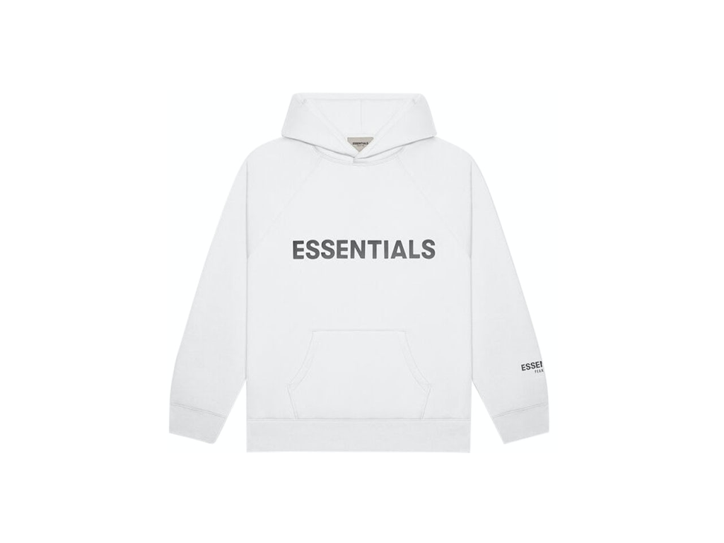 Fear of God Essentials S20 Hoodie White - PIKASTORE