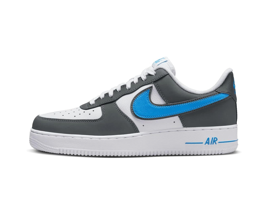 Nike Air Force 1 07 White Grey Photo Blue