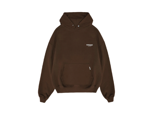 Represent Owners Club Hoodie Brown