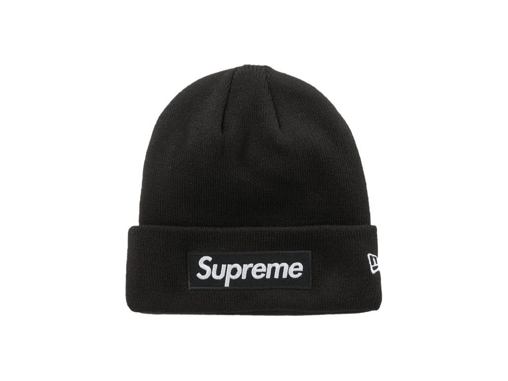 Supreme New Era Box Logo Beanie (FW23) Black