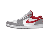 Nike Air Jordan 1 Low SE Light Smoke Grey Gym Red