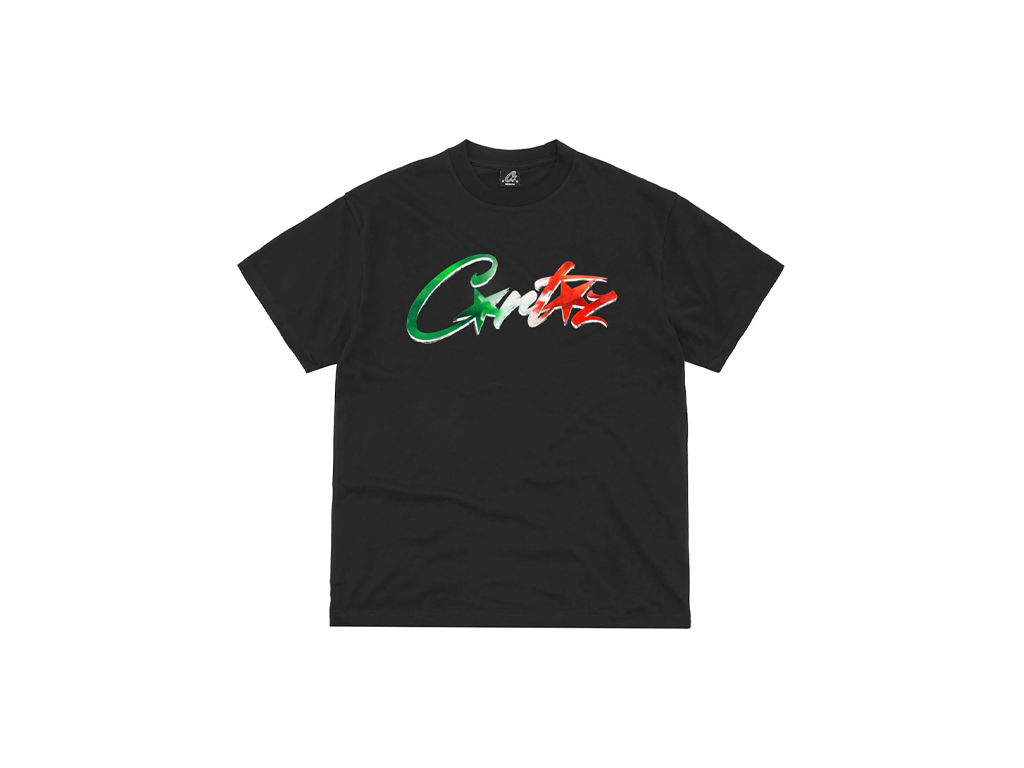 Corteiz Allstartz Italia Tee Black