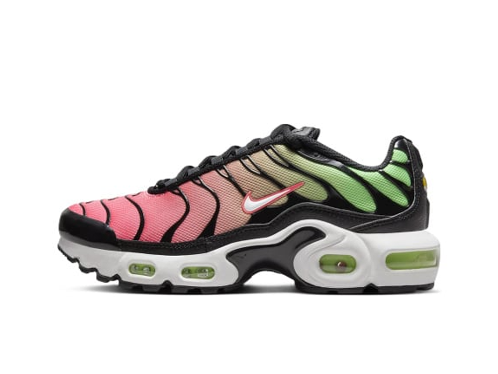 Nike Air Max Plus GS Green Strike Flash Crimson