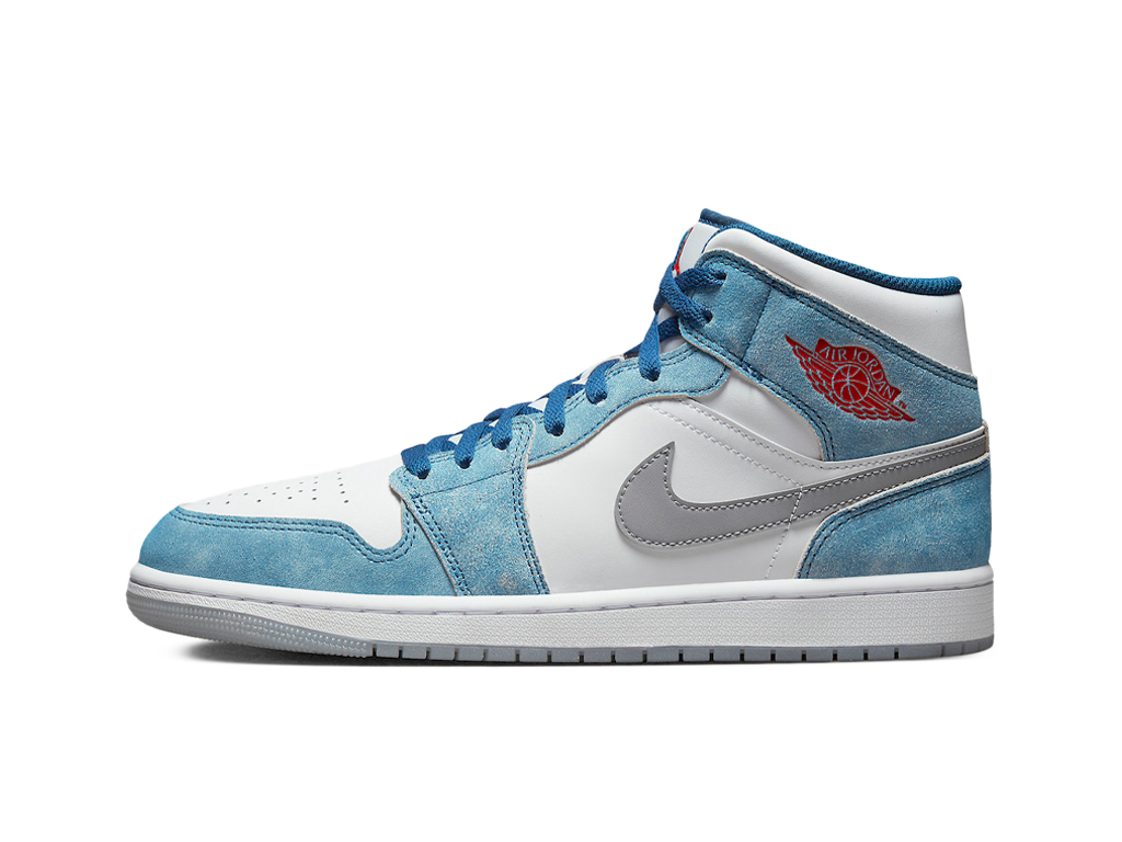 Nike Jordan 1 Mid SE French Blue Light Stel (GS)