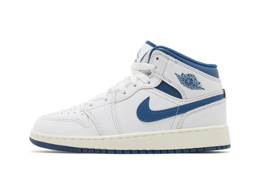 Nike Air Jordan 1 Mid SE GS Industrial Blue