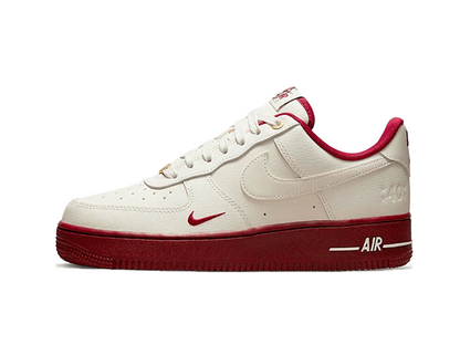 Wmns Air Force 1 07 SE 40th Anniversary - Sail Team Red