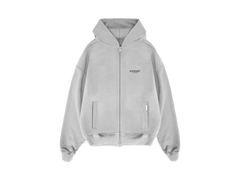 Represent Owners Club Zip-Up Ash Grey Hoodie