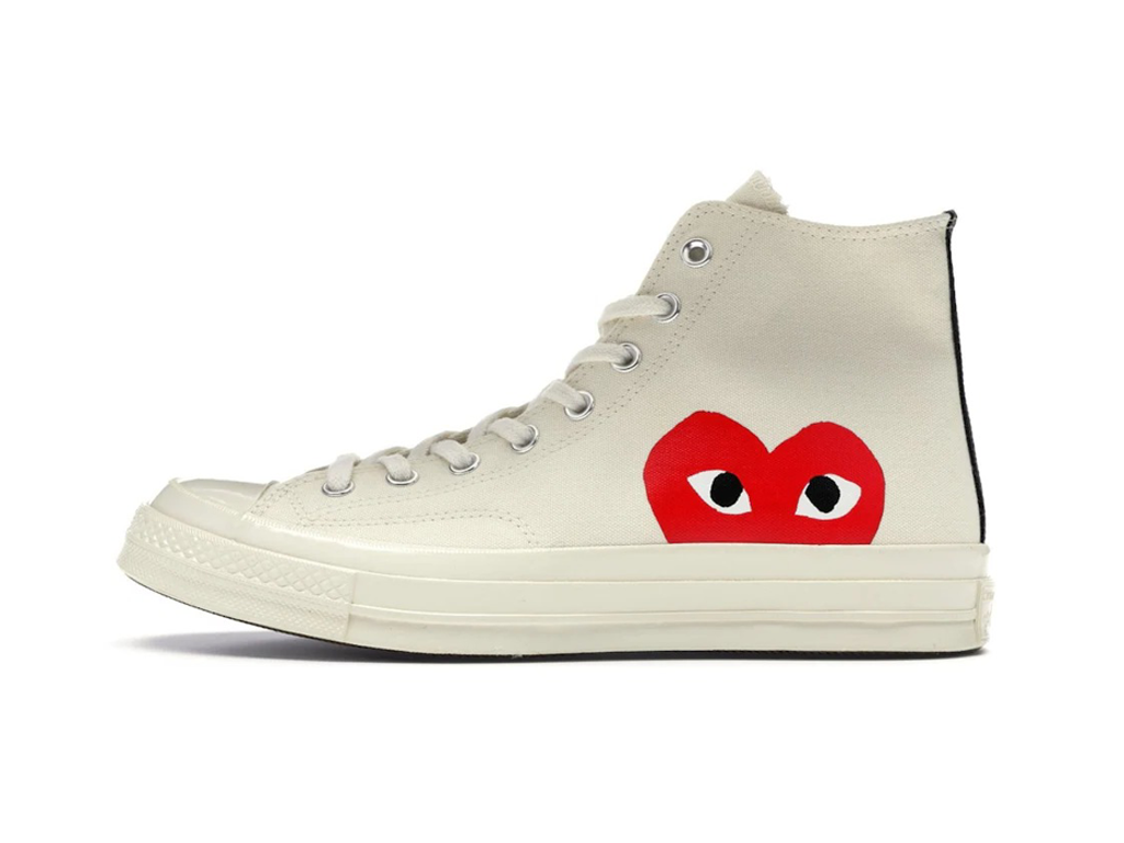 Converse Chuck Taylor All Star 70 Hi Comme des Garcons PLAY White