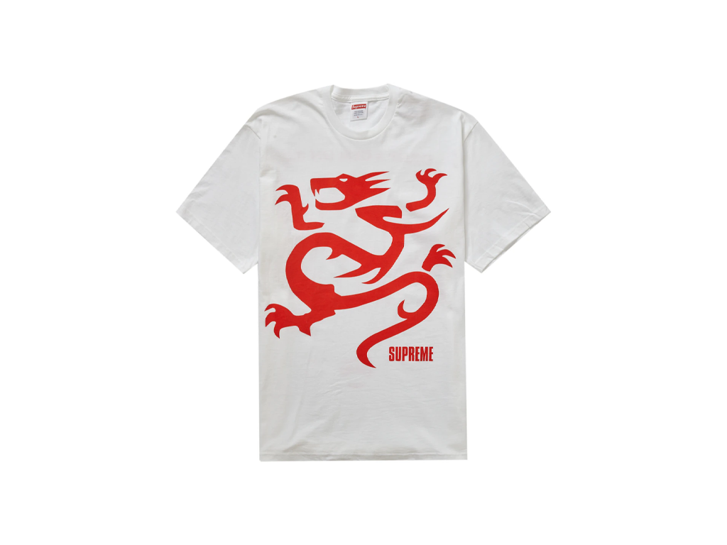 Supreme Mobb Deep Dragon Tee White