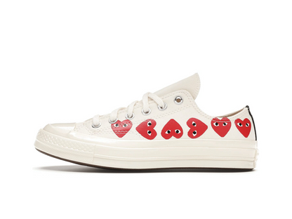 Comme des Garcons Play x Converse Chuck 70 Low Top Multi Heart