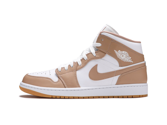 Air Jordan 1 Mid Tan Gum