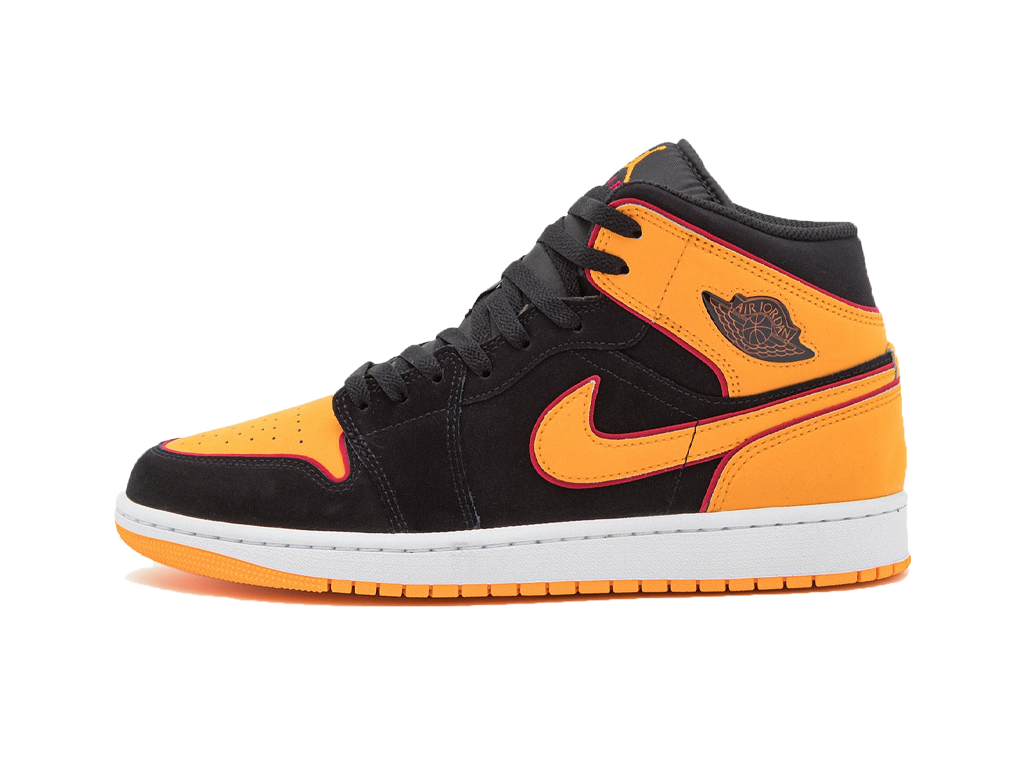 Nike Air Jordan 1 Mid SE GS Vivid Orange